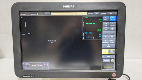 Philips Invivo Expression IP5 865471 MRI Patient Monitor with Power Supply