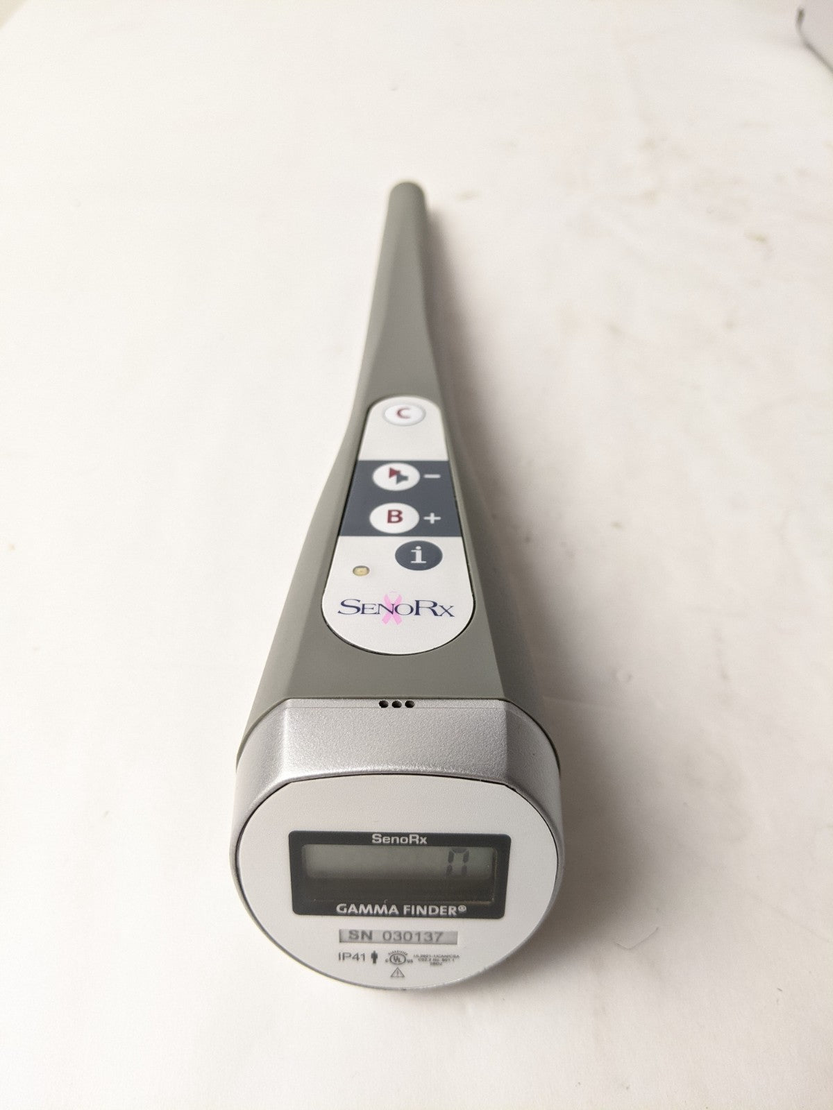 SenoRX Gamma Finder II Probe Lymph Node Mapping Radiation Detector w/ Case