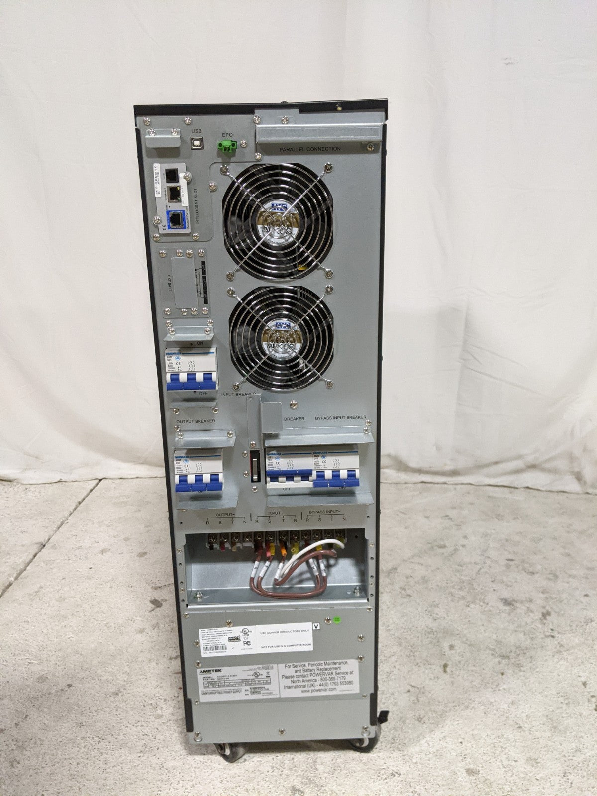 Powervar Ametek 3300 Series Uninterruptable Power Supply