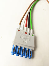 Philips M1968A 989803125841 CBL 5 Leadset, Grabber, AAMI, ICU | Lot of 48