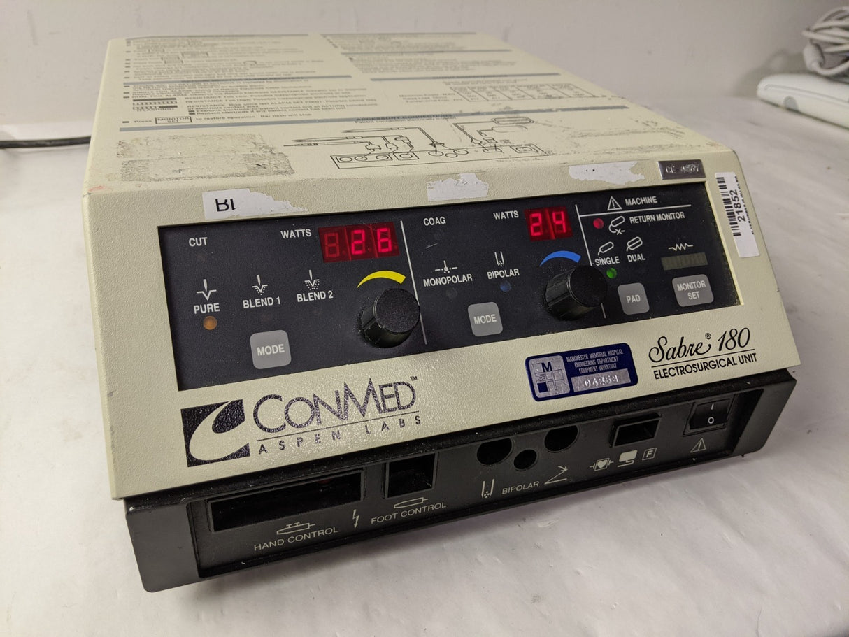 Conmed Sabre 180 60-5800-001 ESU