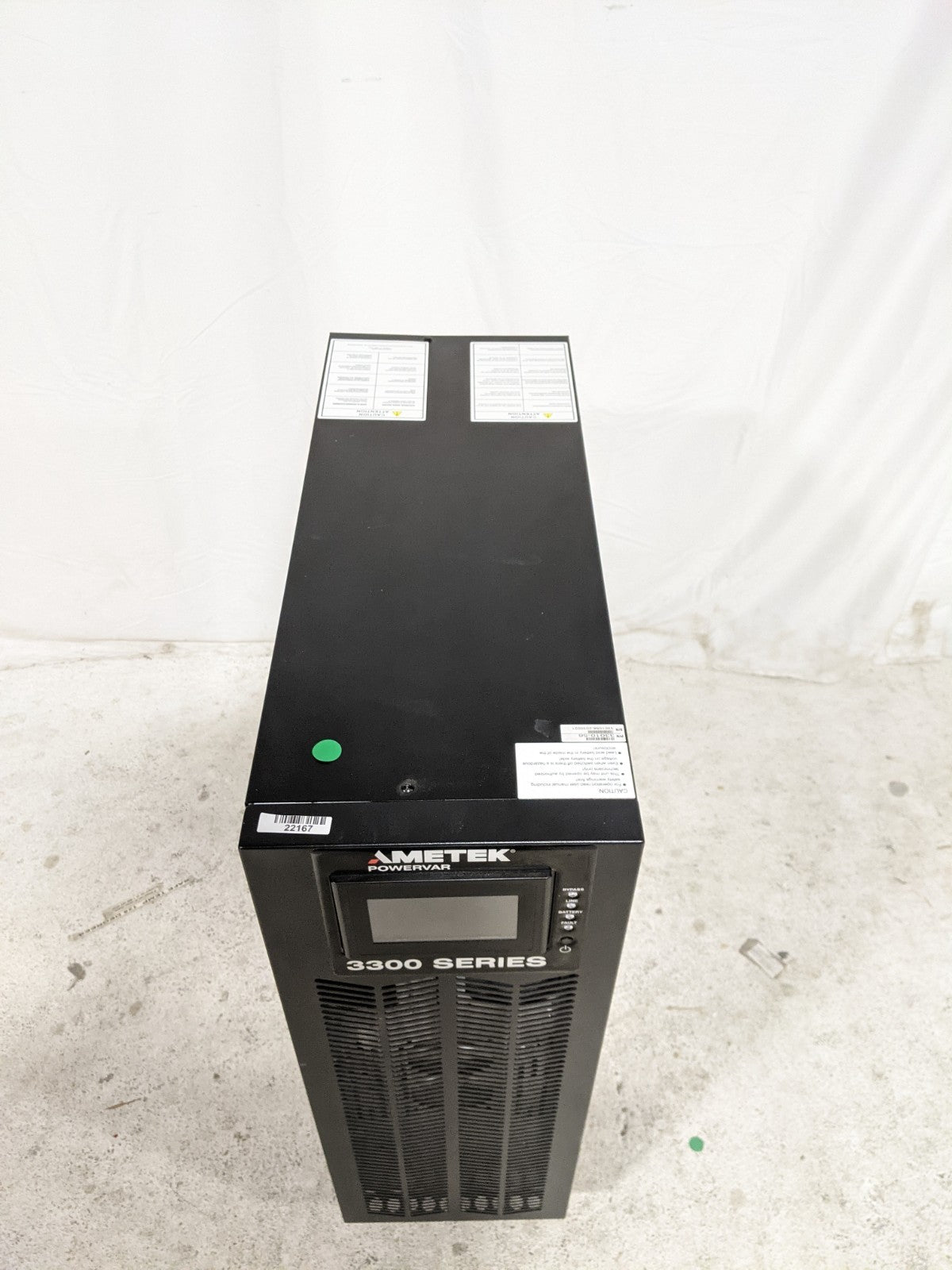 Powervar Ametek 3300 Series Uninterruptable Power Supply