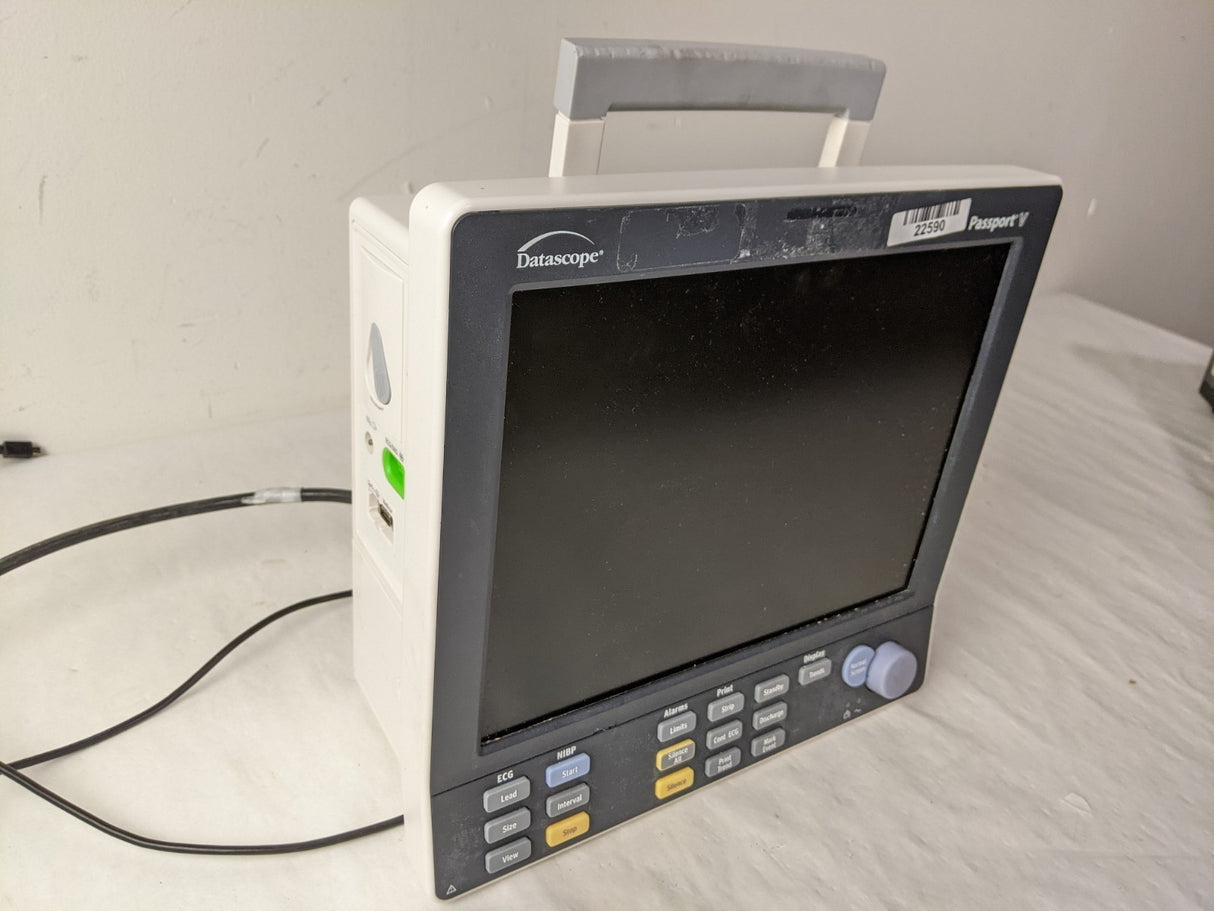 Datascope Passport V 6100F-PA00215 Patient Monitor | C02, ECG, SpO2, NIBP