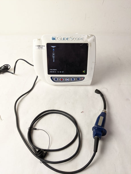 Verathon Glidescope 0570-0338 Video Monitor | with AC Adapter & AVL Video Baton