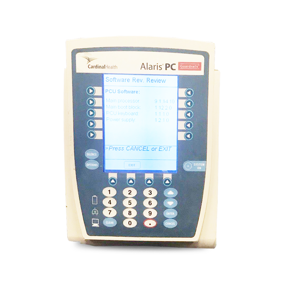 Alaris Carefusion 8000 Point of Care Unit - Infusion Pump