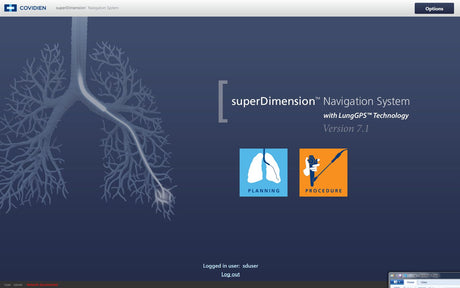 Covidien superDimension inReach iLogic AAS00161 Bronchoscopy Navigation System