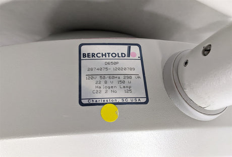 Berchtold Chromophare D650 Plus D650P Ceiling Mount Surgical Light