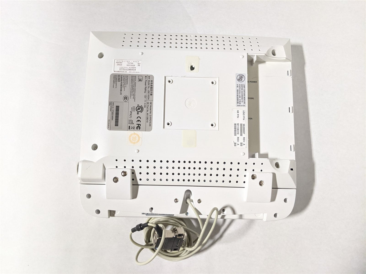 GE D-FPD15-00 Anesthesia Monitor | Module Rack | E-INTPSM, E-NMT, E-CAiO, M-REC