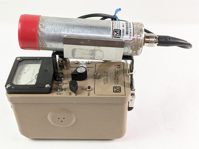 Ludlum Model 3-98 Survey Meter with 44-3 Gamma Detector