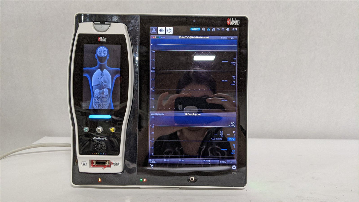 Masimo Root RDS7A Patient Monitor with Radical-7 and ISA CO2 Module