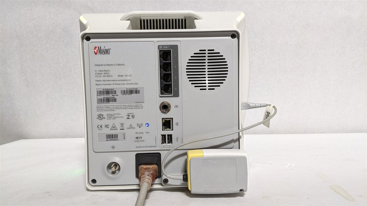 Masimo Root RDS7A Patient Monitor with Radical-7 and ISA CO2 Module