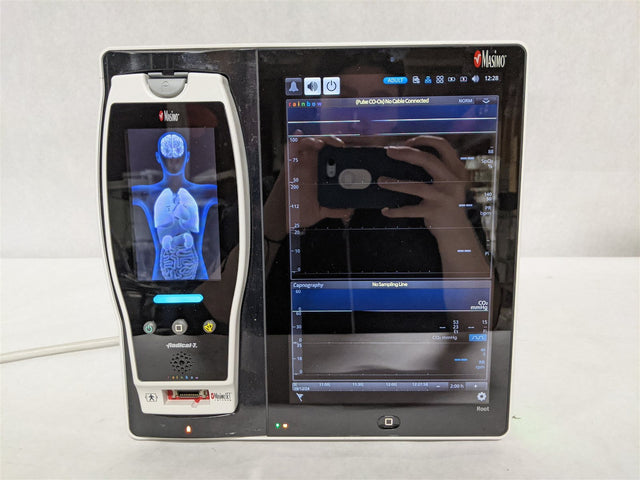Masimo Root RDS7A Patient Monitor with Radical-7 and ISA CO2 Module