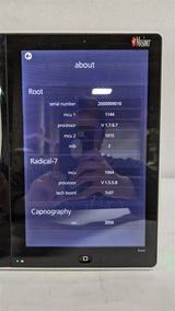 Masimo Root RDS7A Patient Monitor with Radical-7 and ISA CO2 Module