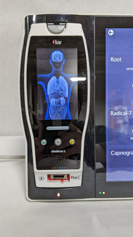 Masimo Root RDS7A Patient Monitor with Radical-7 and ISA CO2 Module