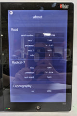 Masimo Root RDS7A Patient Monitor with Radical-7 and ISA CO2 Module