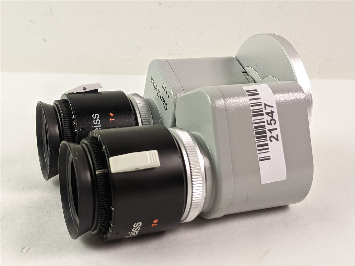 Zeiss f 170 Surgical Microscope Binoculars with T* 10x/22B Eyepieces