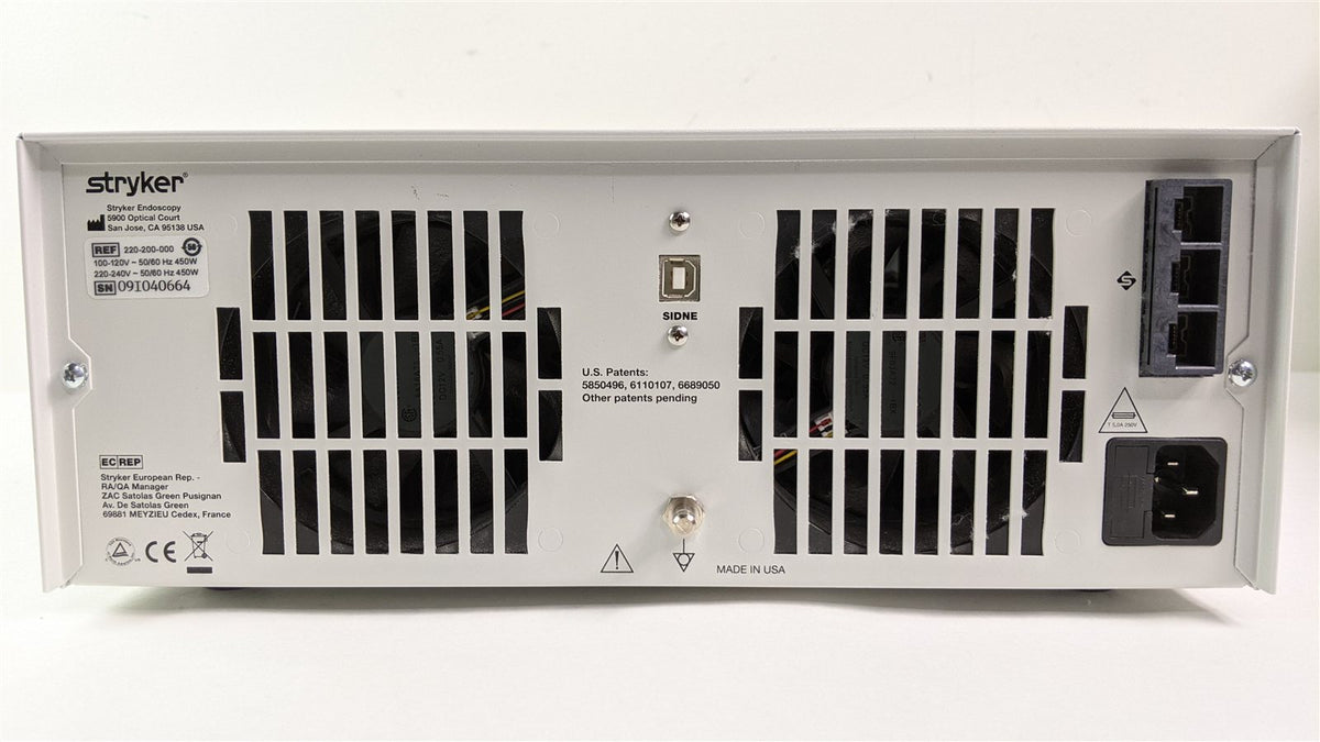 Stryker X8000 220-200-000 Light Source | 172 Hours