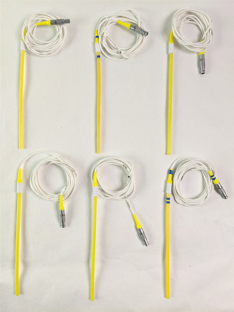 Lot of 6 St. Jude Medical RF-NE-15 6.375in / 16.2cm RF Electrodes
