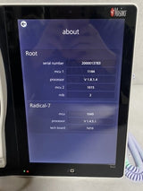 Masimo Root RDS7A with Radical-7 | MFG 2016 | Spo2 & Temp | Stuck on Stand
