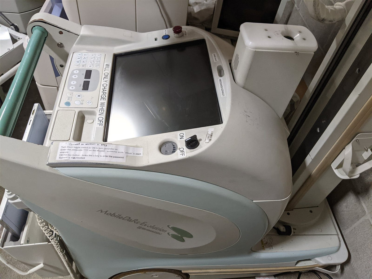 Shimadzu MobileDaRt Evolution Portable X-Ray | MFG 2008