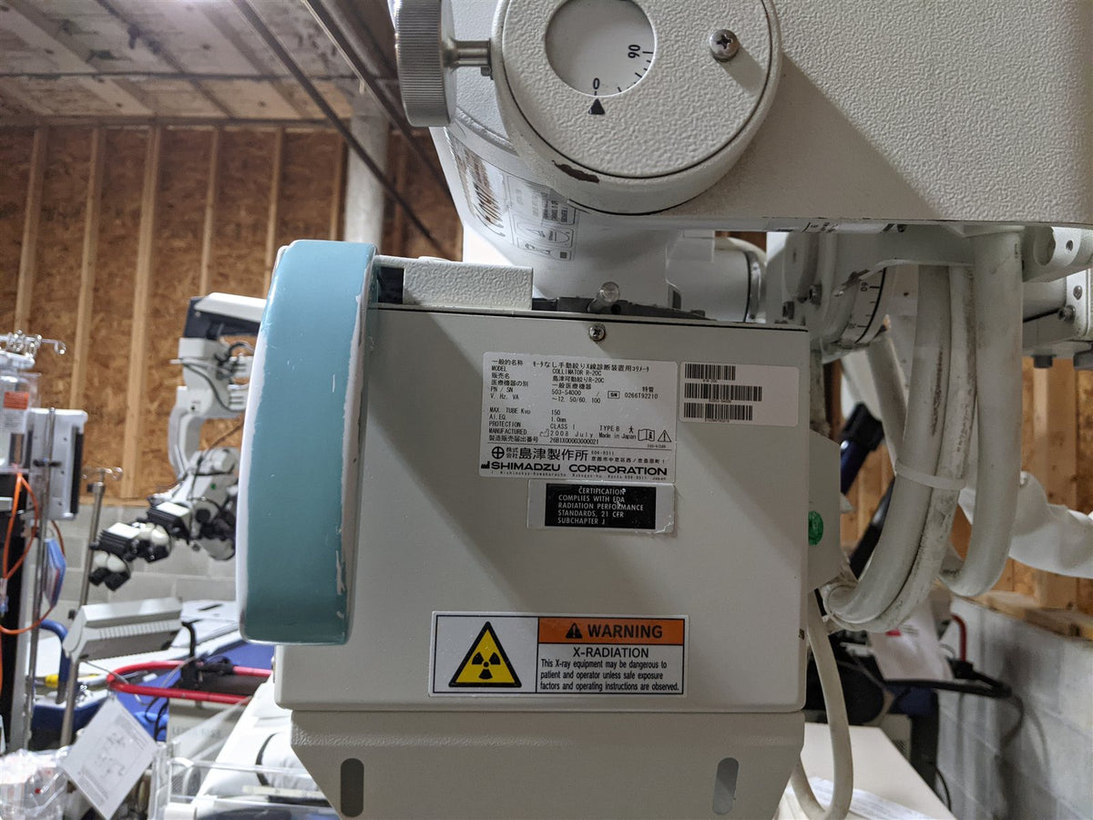 Shimadzu MobileDaRt Evolution Portable X-Ray | MFG 2008