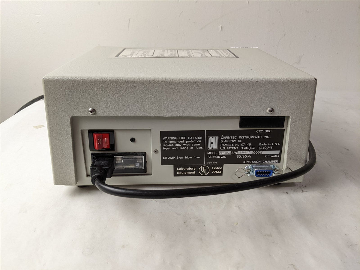 Capintec Radioisotope Calibrator CRC-127R CRC127R with Ionization Chamber