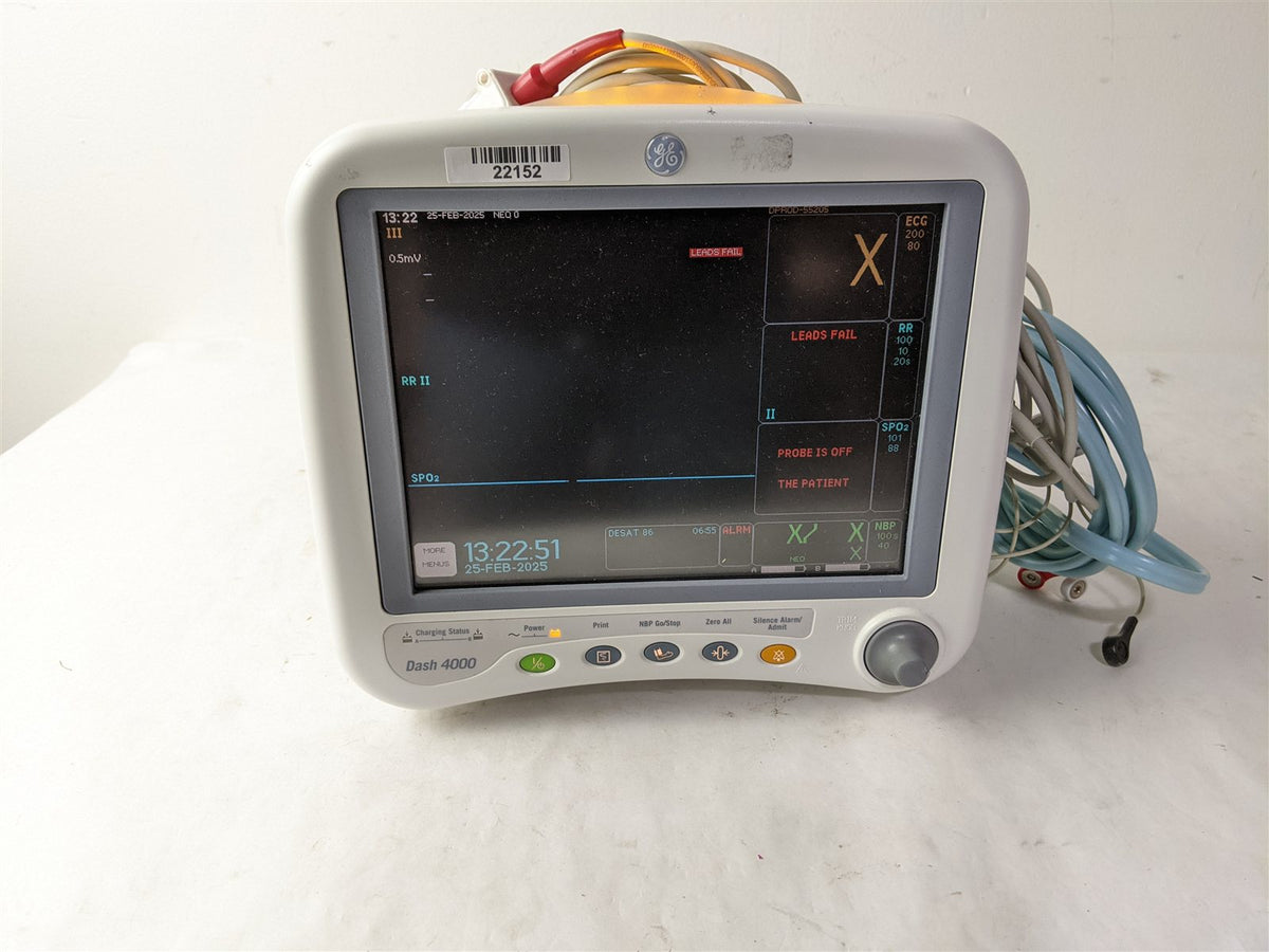 GE Dash 4000 Patient Monitor