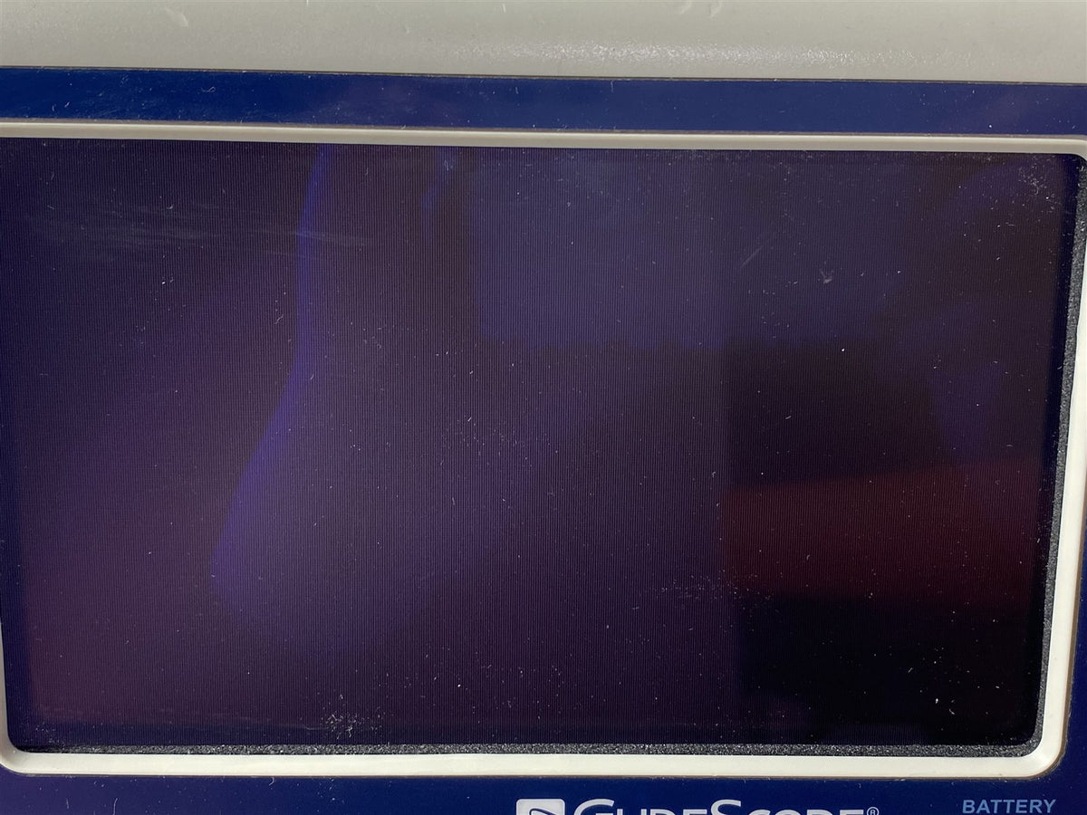 Verathon GlideScope Portable GVL Video Laryngoscope Monitor with 0570-0185 Baton