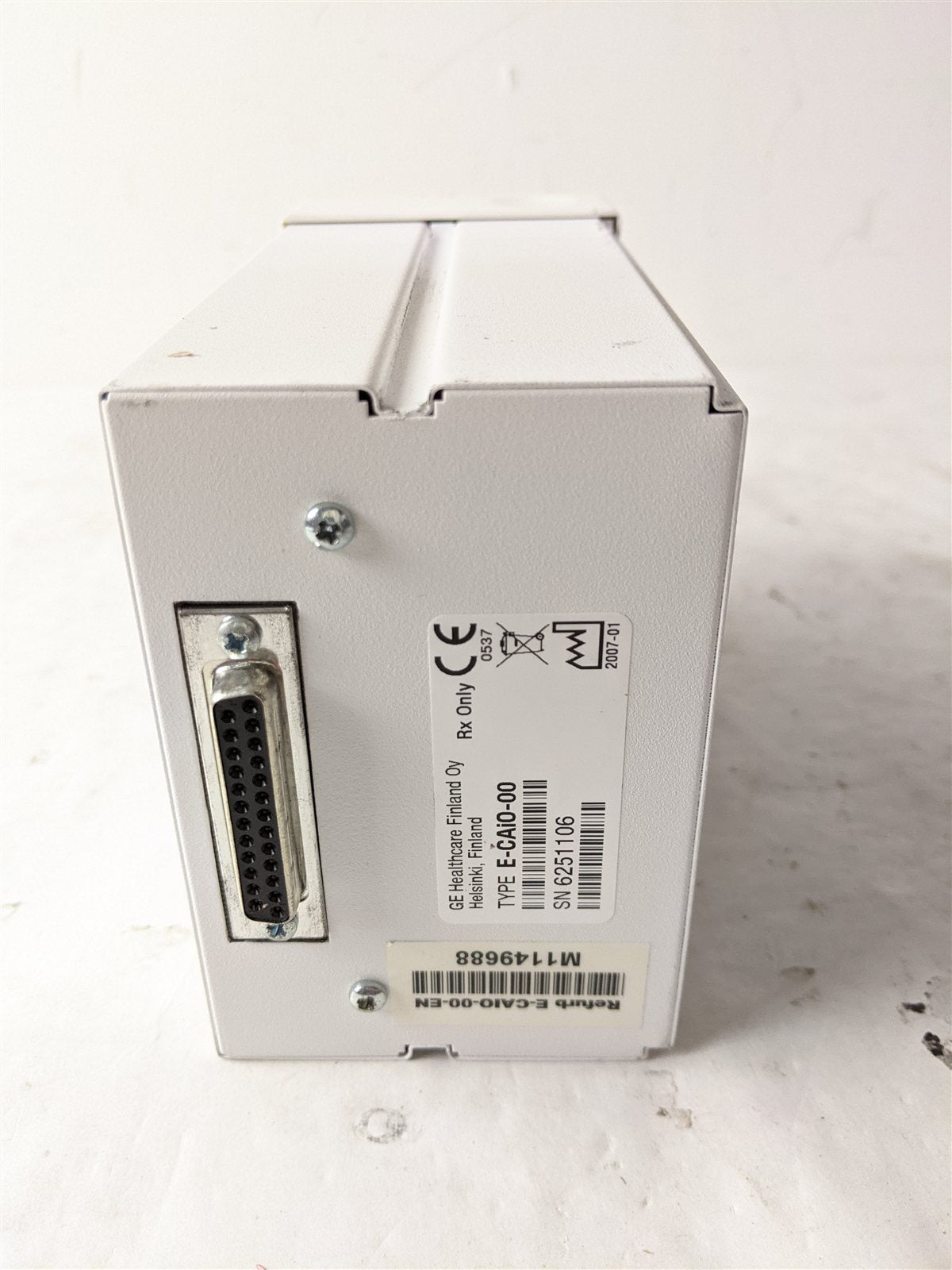 GE E-CAi0-00 Respiratory Gas Module