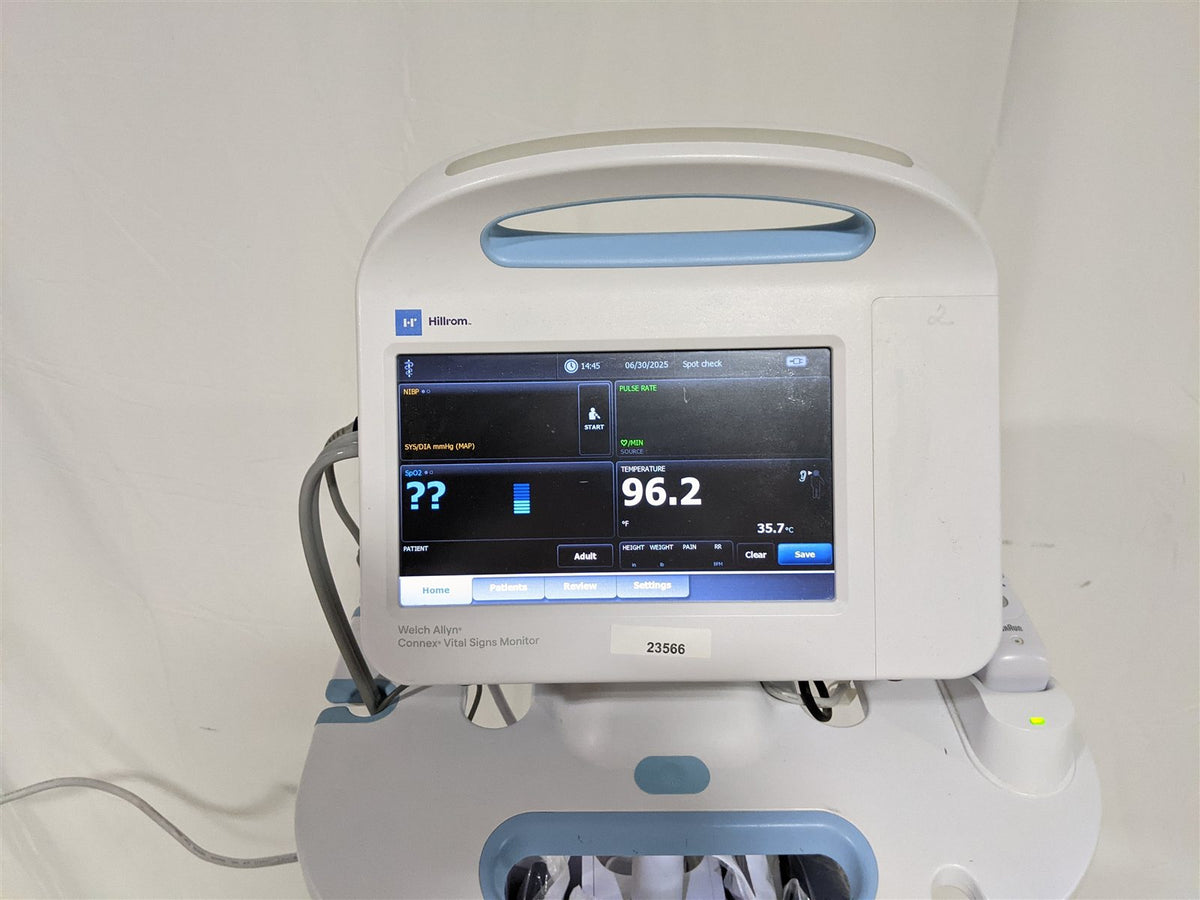 Hillrom Welch Allyn Connex VSM 6000 Vital Signs Monitor w/ ThermoScan PRO 6000
