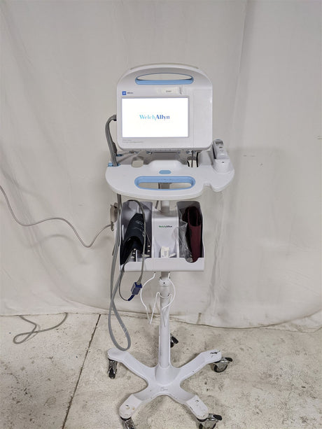 Hillrom Welch Allyn Connex VSM 6000 Vital Signs Monitor w/ ThermoScan PRO 6000