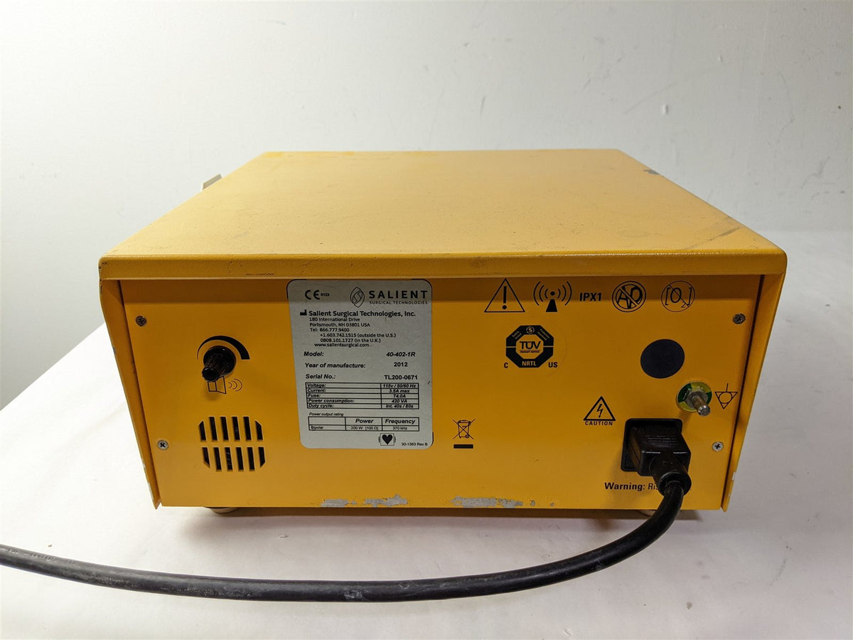 Medtronic Aquamantys System 40-402-1R Bipolar Generator ESU | MFG 2012