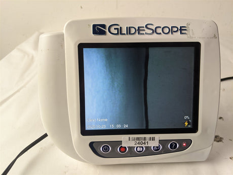 Verathon Glidescope Video Monitor with AC Adapter and AVL Video Baton