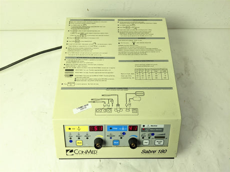 Conmed Sabre 180 60-5800-001 Electrosurgical Unit