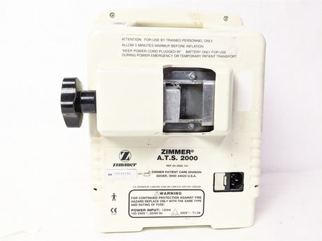 Zimmer ATS 2000 Tourniquet System