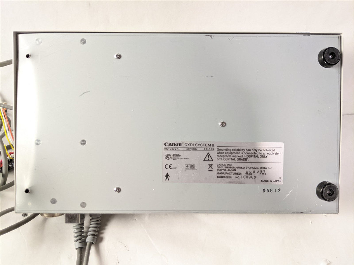 Canon CXDI System II Flat Panel Detector | MFG 2010 W/ Accessories