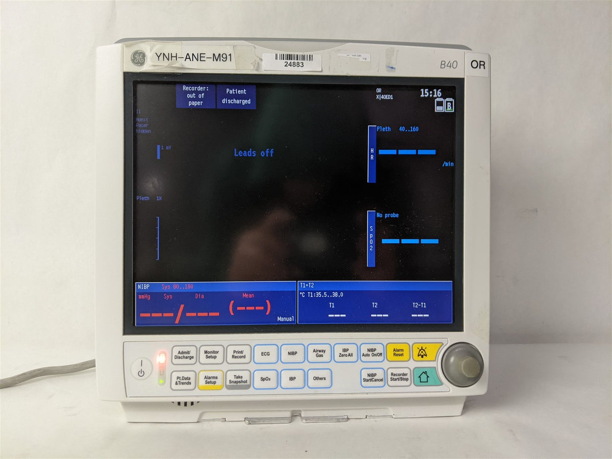 GE B40 Patient Monitor | MFG 2016