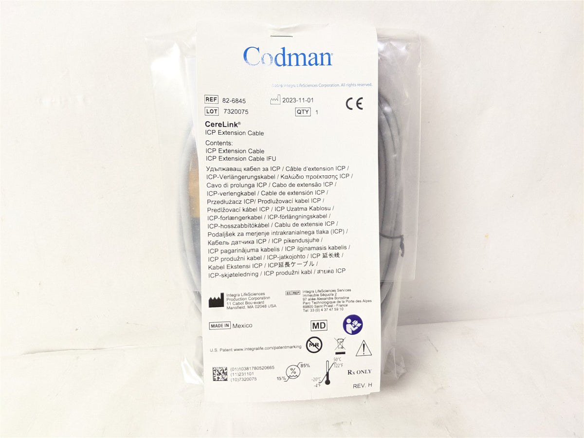 Integra Codman CereLink 82-6820 ICP Monitor | MFG 2021
