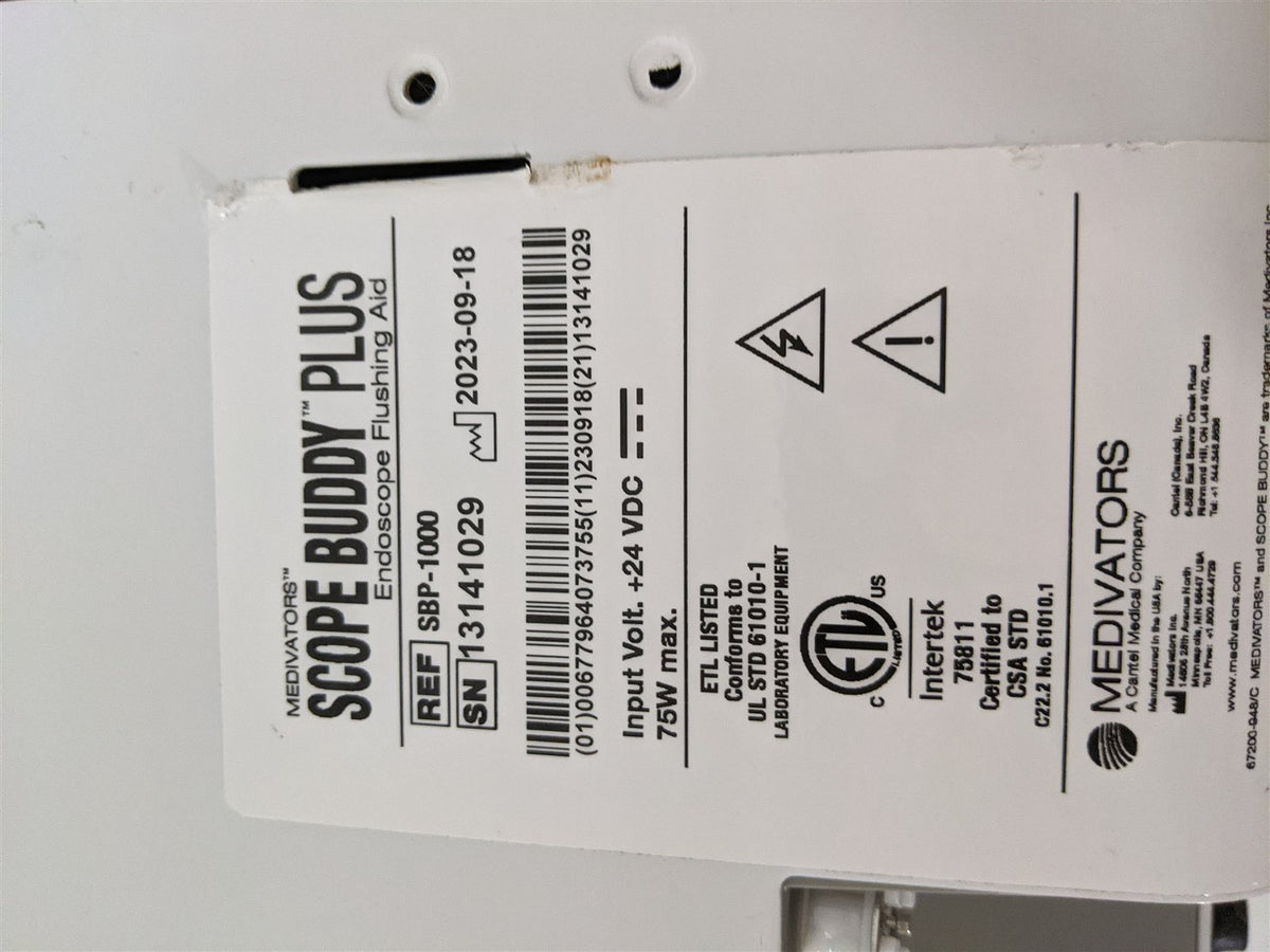 Medivators SBP-1000 Scope Buddy Plus Endoscope Flushing Aid