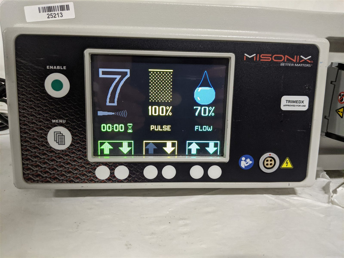 Misonix BoneScalpel Ultrasonic Generator Console BCM-GN-E-BC06 | MFG 2017