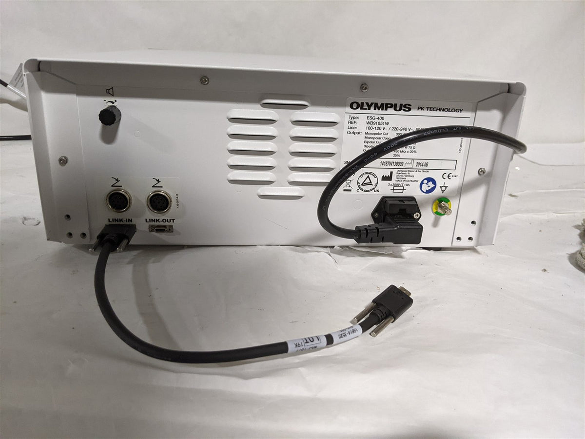 Olympus ESG-400 WB91051W Electrosurgical Universal HF Generator | SW 11-A