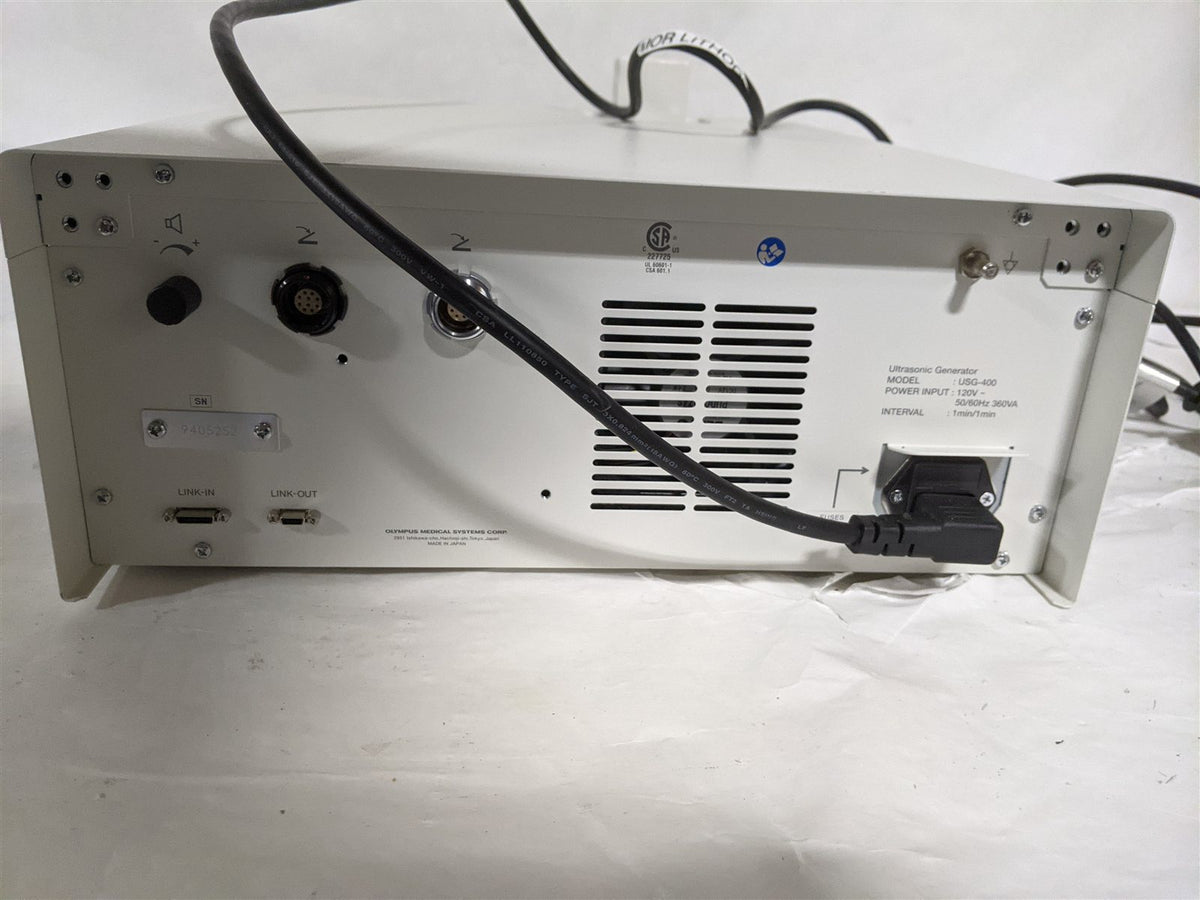 Olympus USG-400 Ultrasonic Generator | SW 1.02