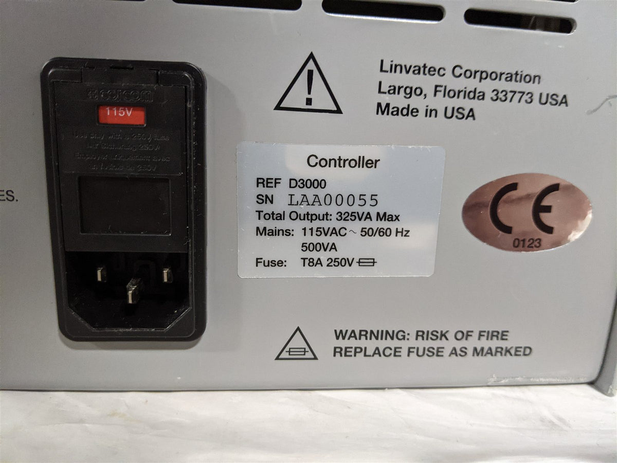 ConMed Linvatec D3000 Advantage Drive Console | SW E7.0