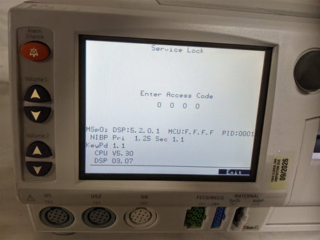 GE Corometrics 250cx 259cx ref: 2036400-005 Feta Monitor