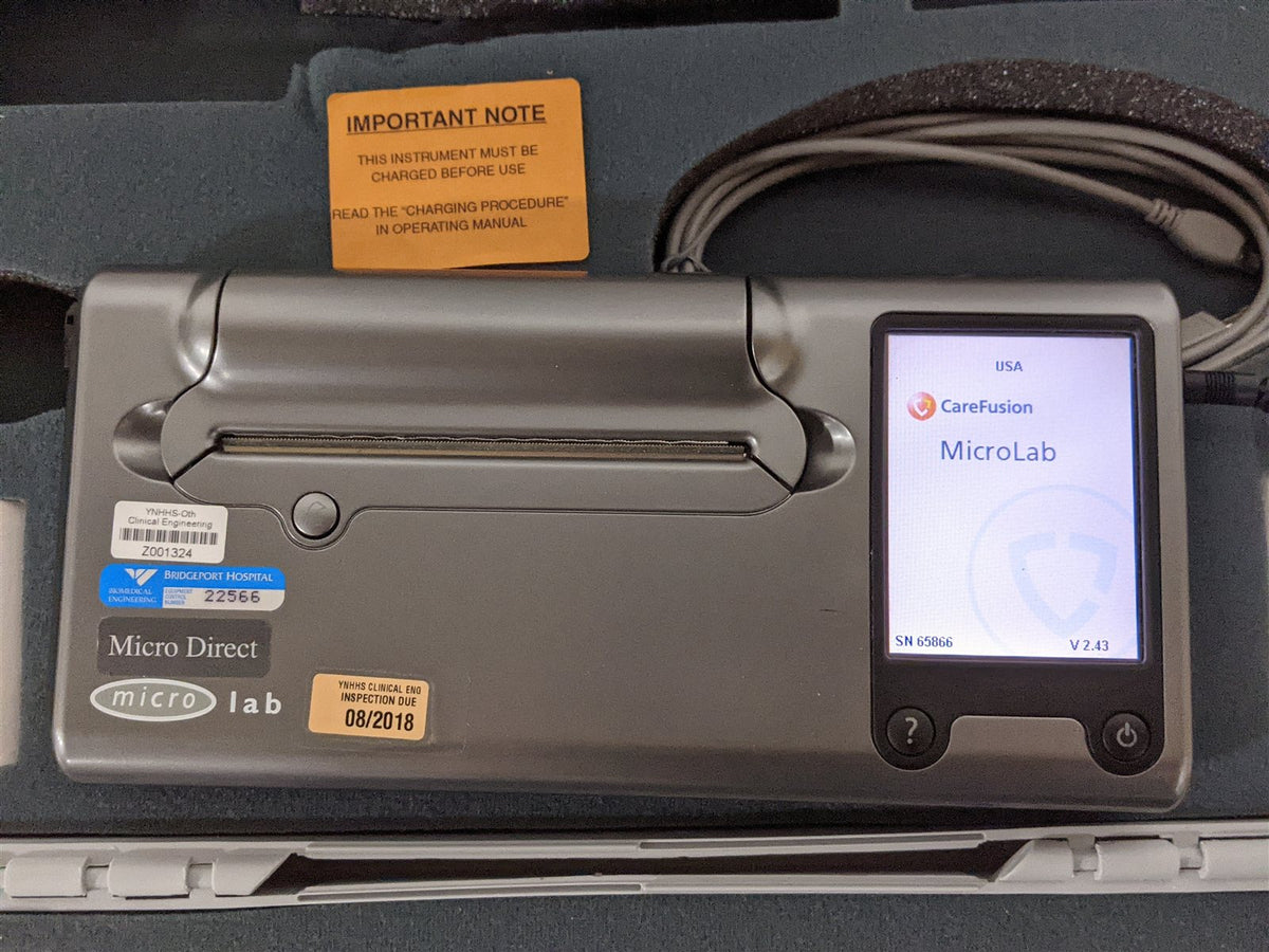 Carefusion ML3500 Micro Lab Spirometer
