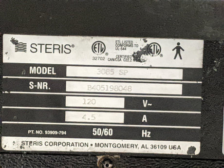 Steris AMSCO 3085SP Surgical Table