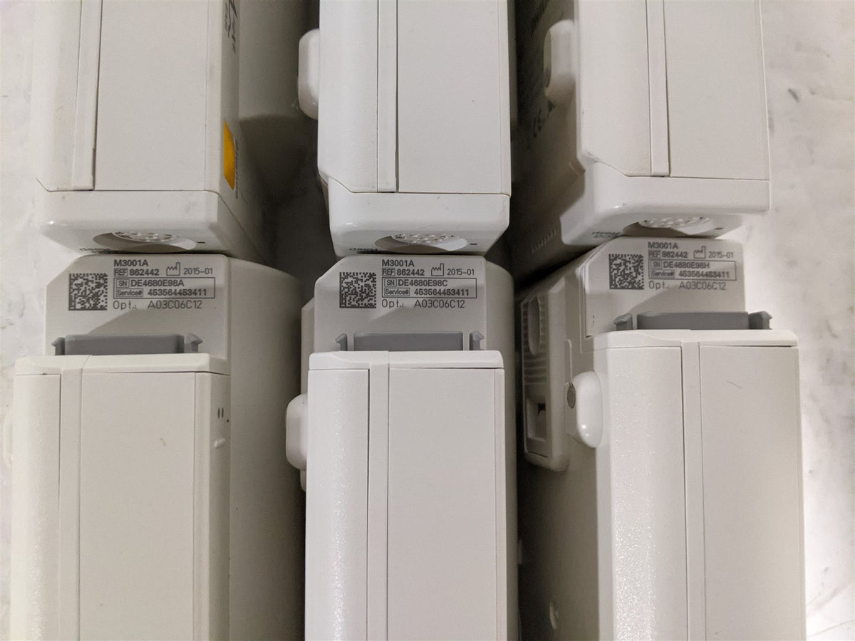 Philips MasimoSET M3001A 862442 | MFG 2015 | Lot of 6