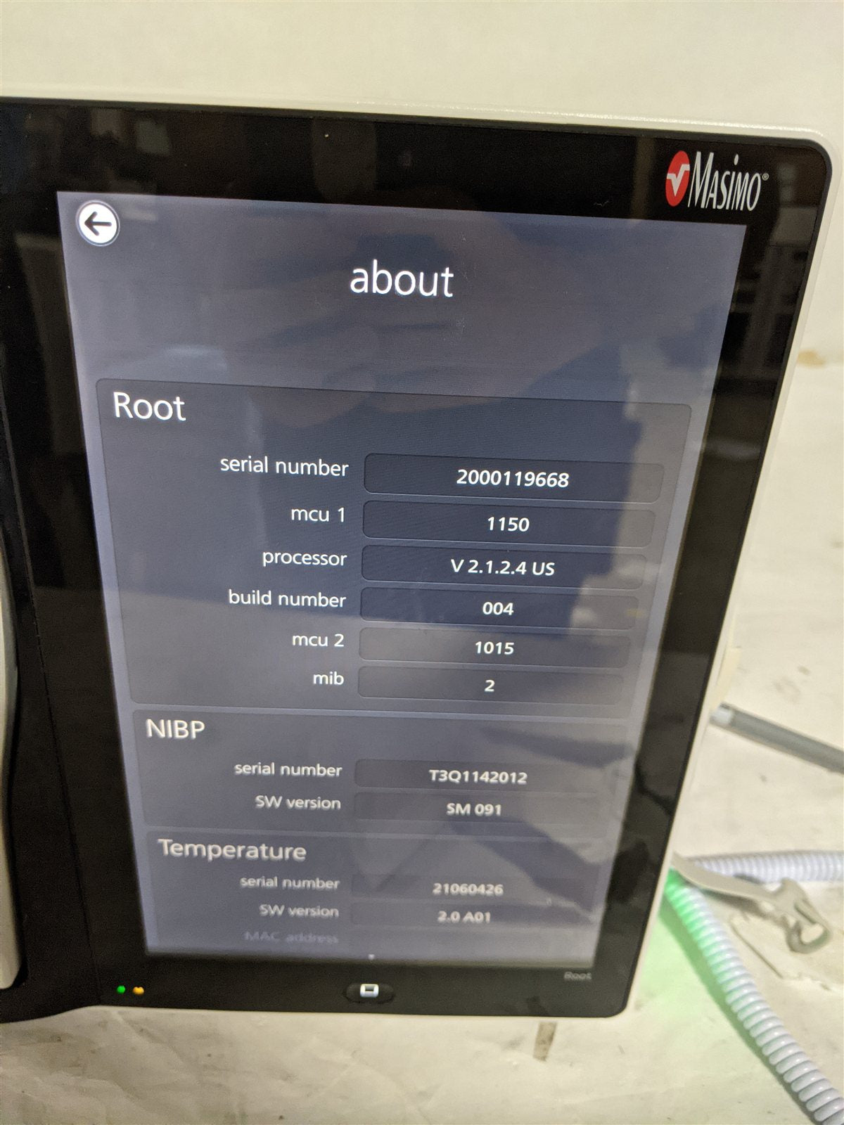 Masimo Root RDS7A Patient Monitoring and Connectivity Platform