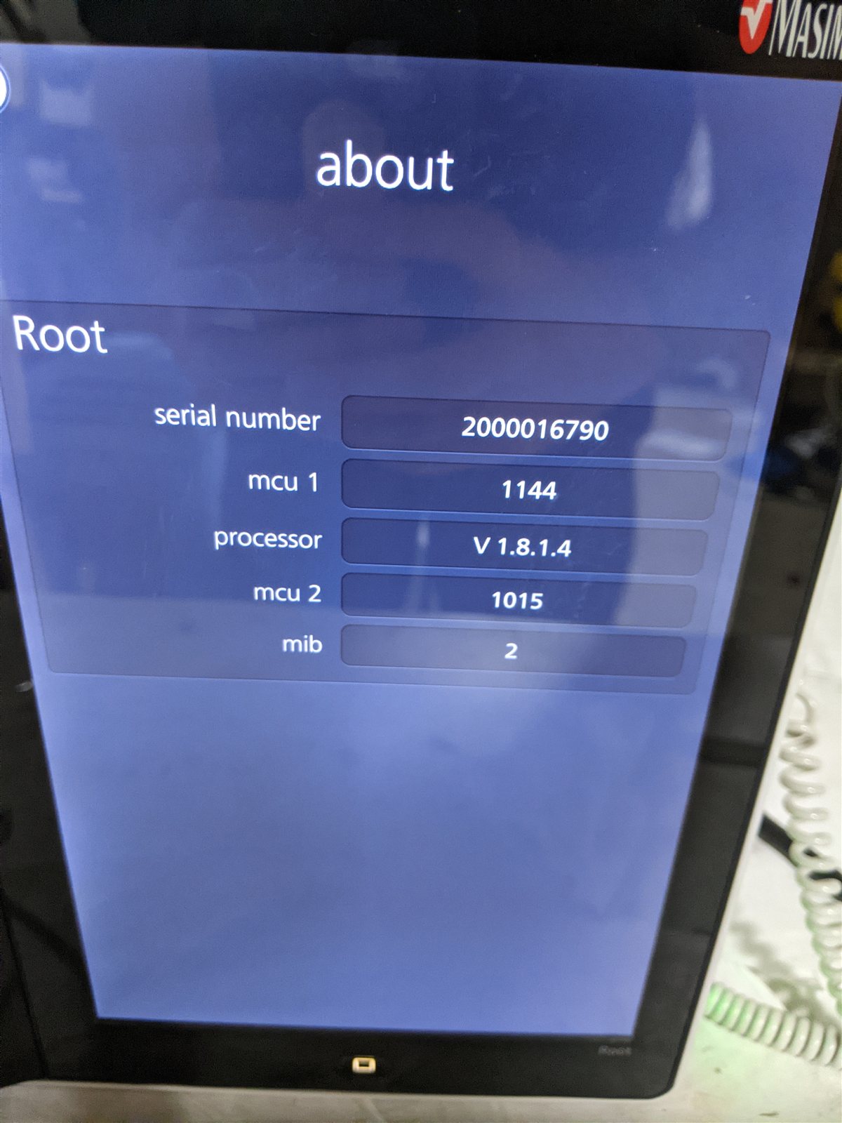 Masimo Root RDS7A Patient Monitoring and Connectivity Platform | MFG 2016