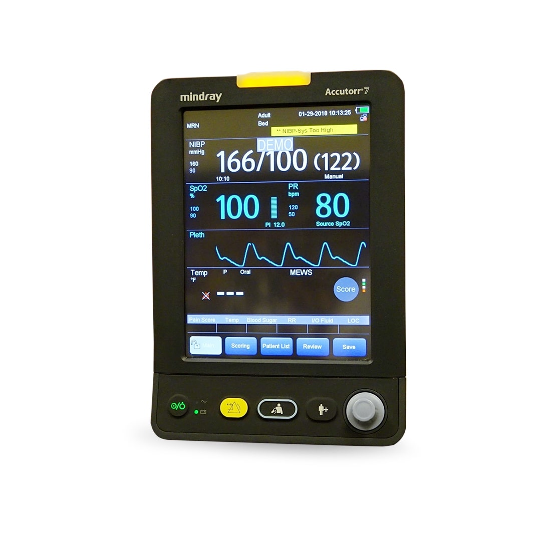 Mindray Datascope Accutorr 7 Vital Signs Monitor